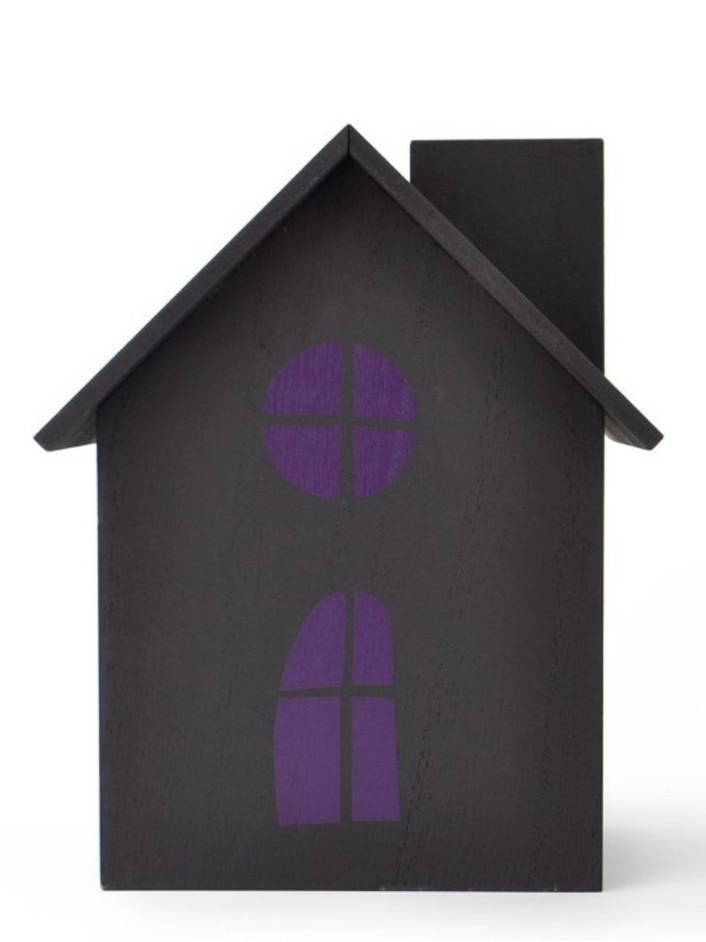 Target Bullseye Playground Haunted House Halloween Wood Tissue Holder Box New